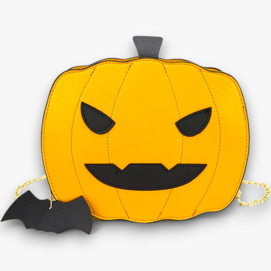 Borsa a forma di zucca Boo | - Borsa di Halloween creativa per un look elegante