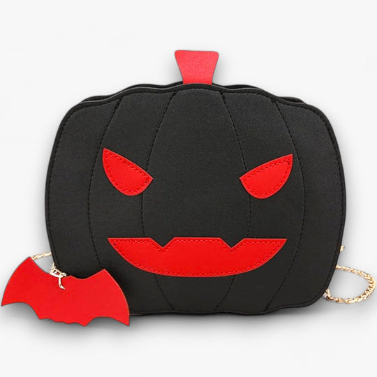 Borsa a forma di zucca Boo | - Borsa di Halloween creativa per un look elegante