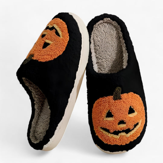 CozyPumpkin | Soft - Warm - Fun Slippers for Autumn Comfort