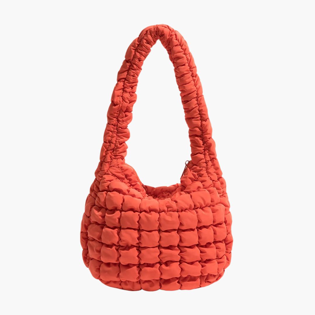 Quilted shoulder bag