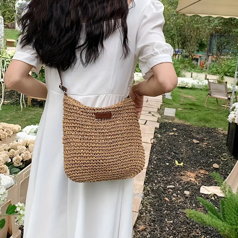 Amari Woven Beach Bag