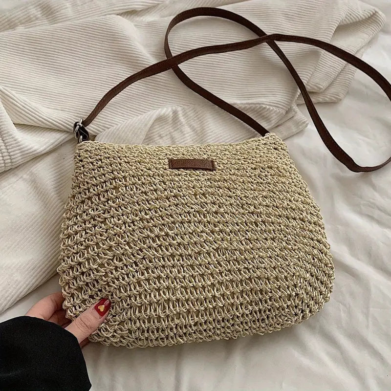 Amari Woven Beach Bag