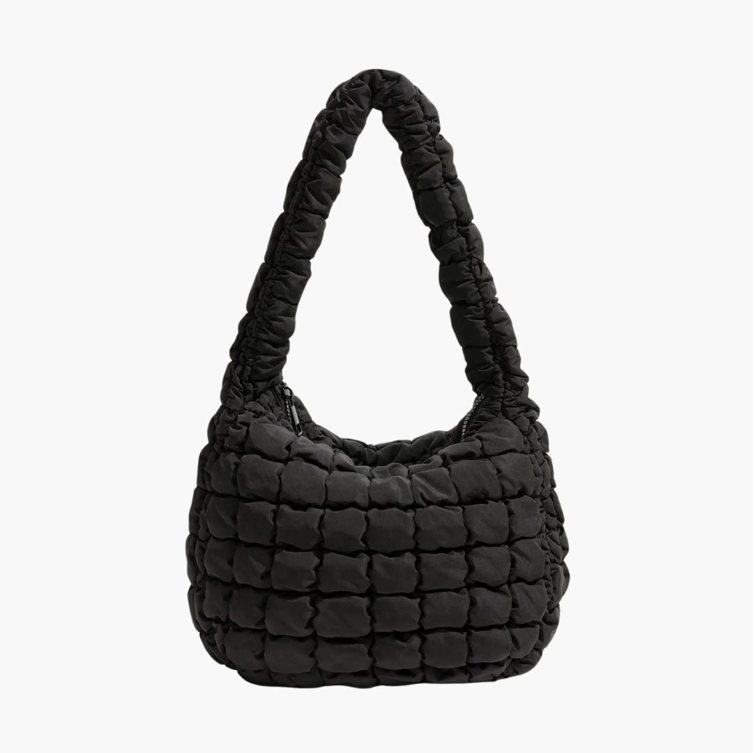 Quilted shoulder bag