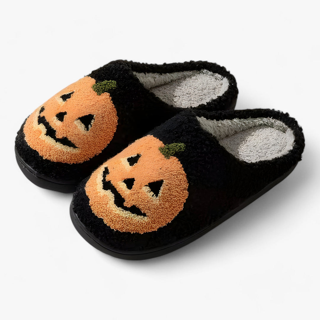 CozyPumpkin | Soft - Warm - Fun Slippers for Autumn Comfort