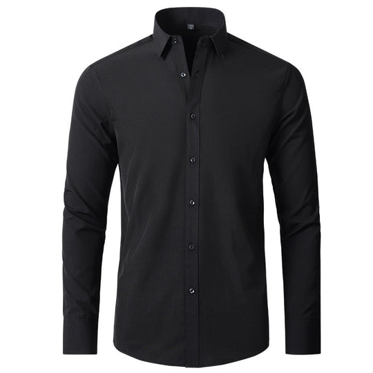 Austin™ | Men's Shirt - Elegance with Long Sleeves and No Elastic Knitting