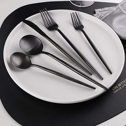 Minimalist Cutlery Set 6 Pieces | Simplicity and Elegance