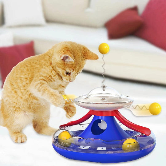 HappyKitten™ | Treat Dispenser Toy - Fun and Rewarding for Cats