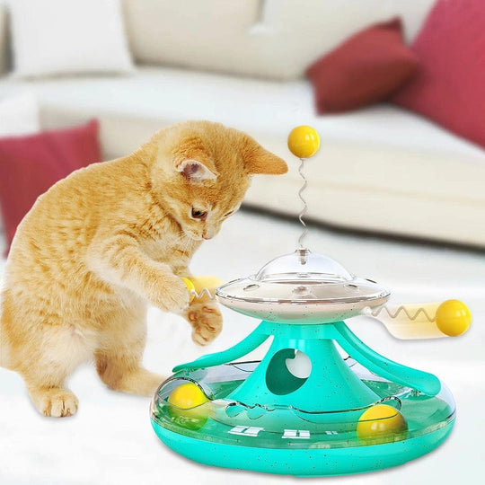 HappyKitten™ | Treat Dispenser Toy - Fun and Rewarding for Cats