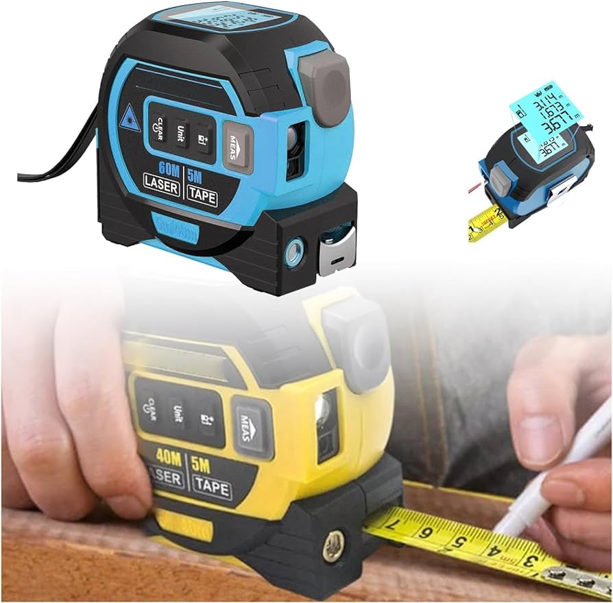 Eike™ | 3-in-1 Infrared Laser Measuring Tape - Precision and Versatility