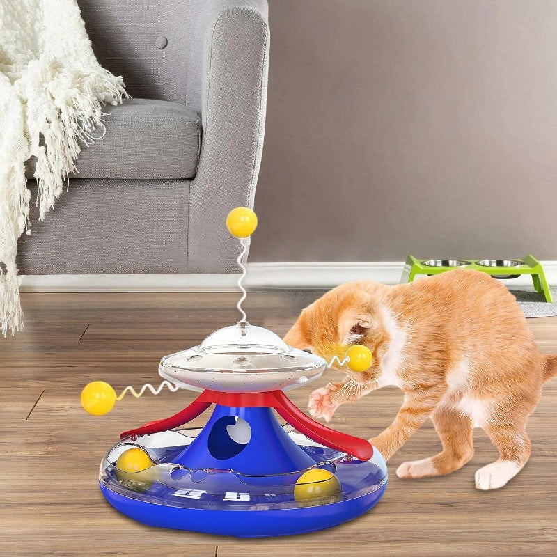 HappyKitten™ | Treat Dispenser Toy - Fun and Rewarding for Cats