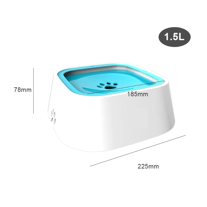 LimeFox | Splash-proof water bowl - Splash-free hydration