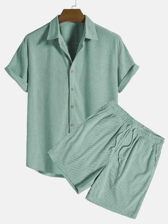 Marc | Blouse and Shorts Set - Elegant Comfort for Warm Days