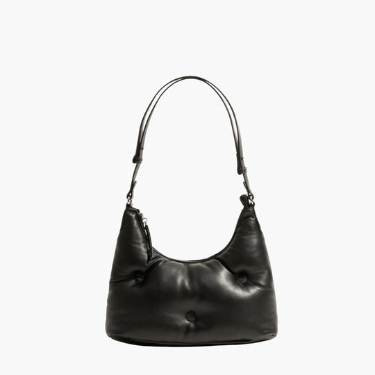 Ava padded vegan leather crossbody bag