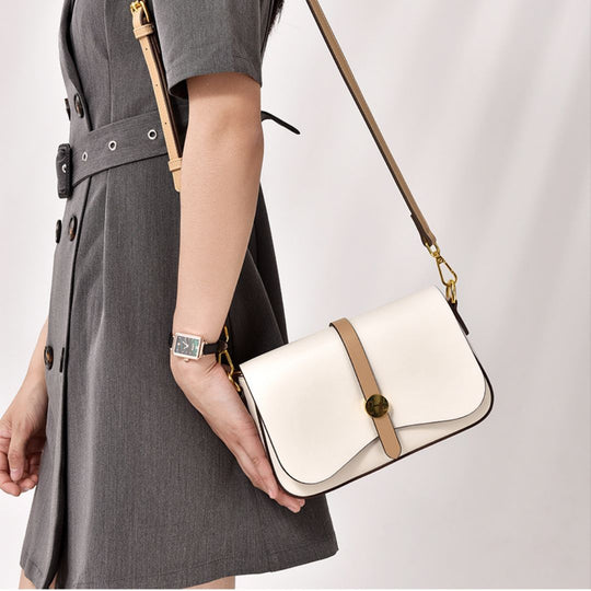 Kenzie handbag in elegant and chic faux leather