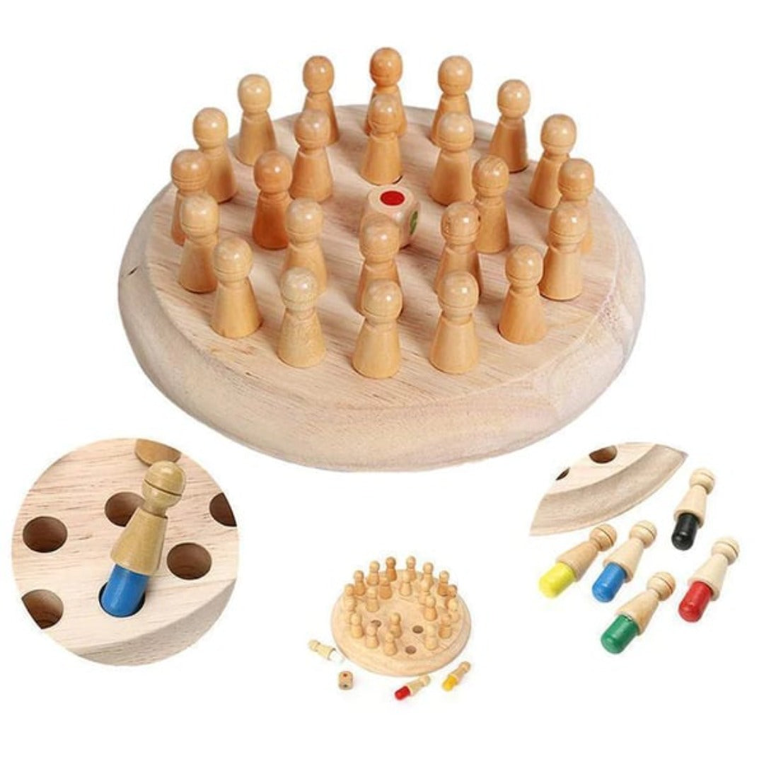 LearningGame™ | Memory Game - Improve Skills with Wooden Sticks