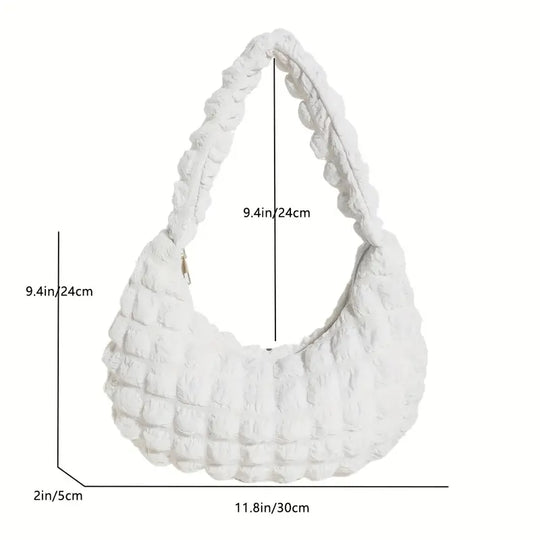 Stylish Cloud-Inspired Shoulder Bag