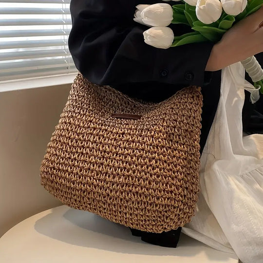 Amari Woven Beach Bag