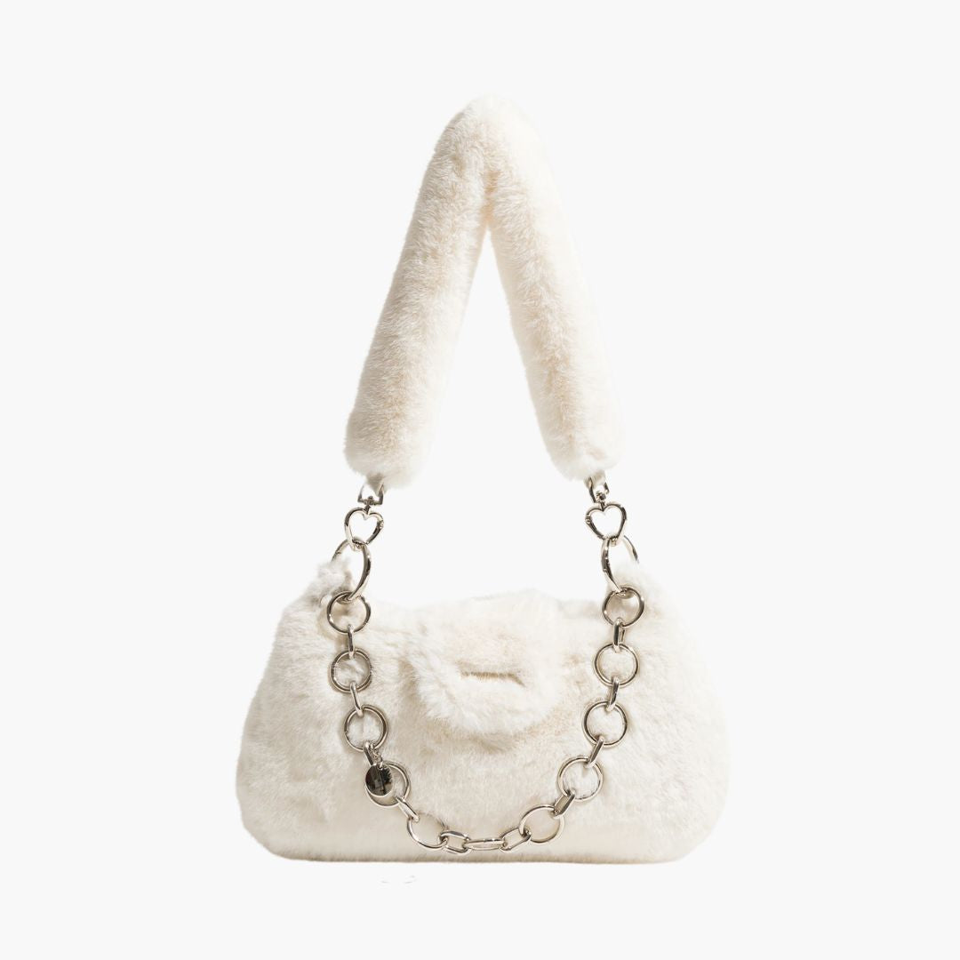 Madison Faux Fur Shoulder Bag