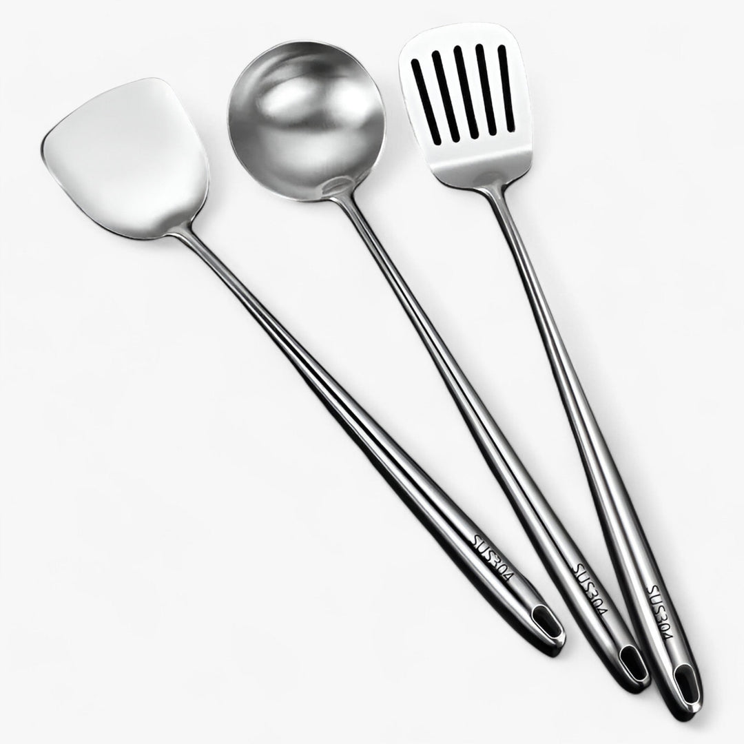 Stainless kitchen tools | Reliable and versatile cookware