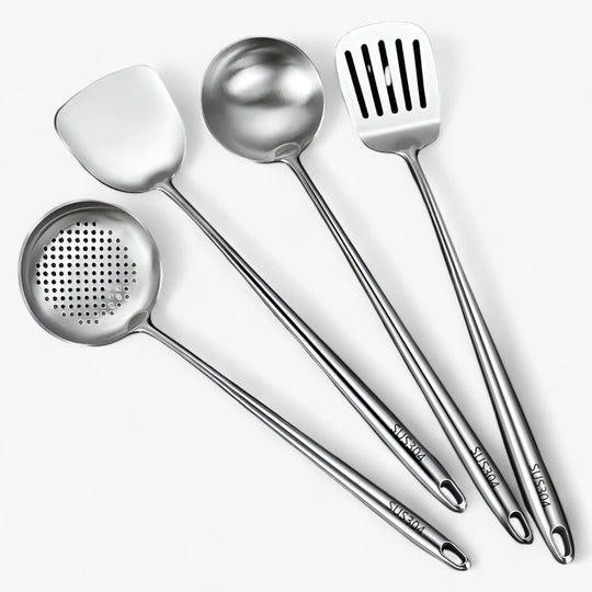 Stainless kitchen tools | Reliable and versatile cookware