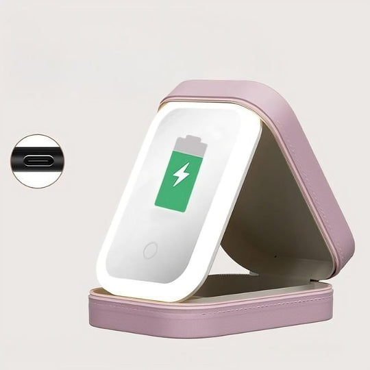 Myso™ | Makeup Organizer - With LED Mirror