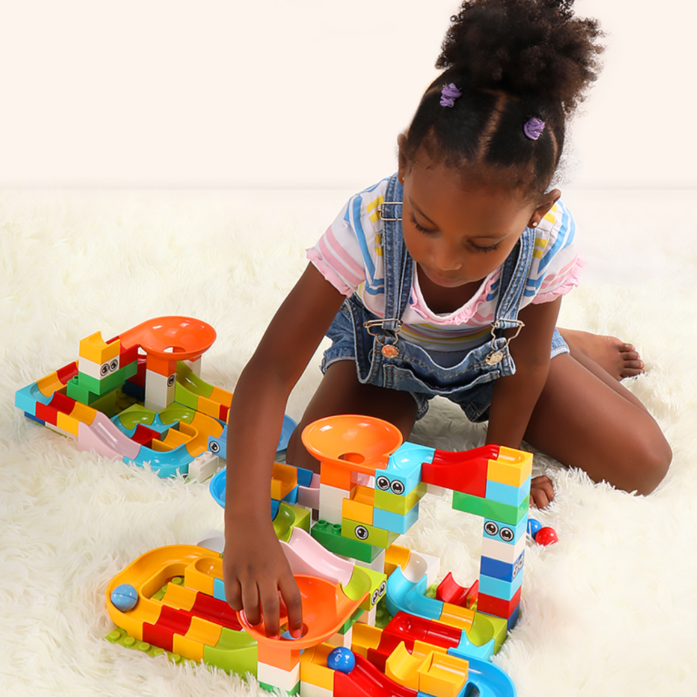 BlocksTrack™ | Create Your Own Race Track - Creative Fun with Building Blocks