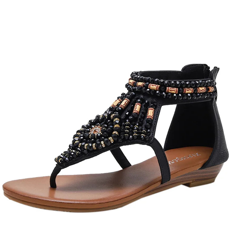 Luce™ - Beaded sandals for women