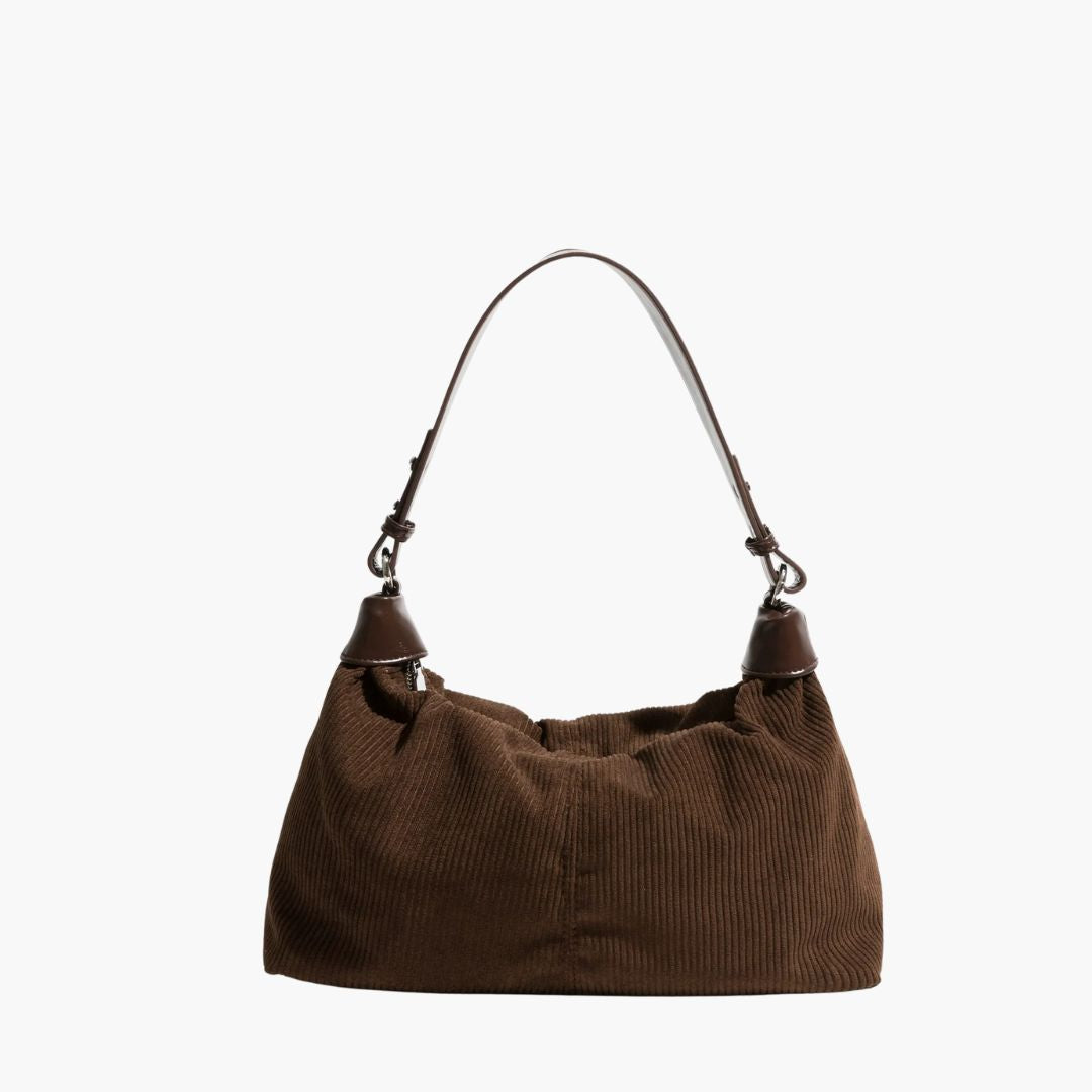 Aria Corduroy Shoulder Bag