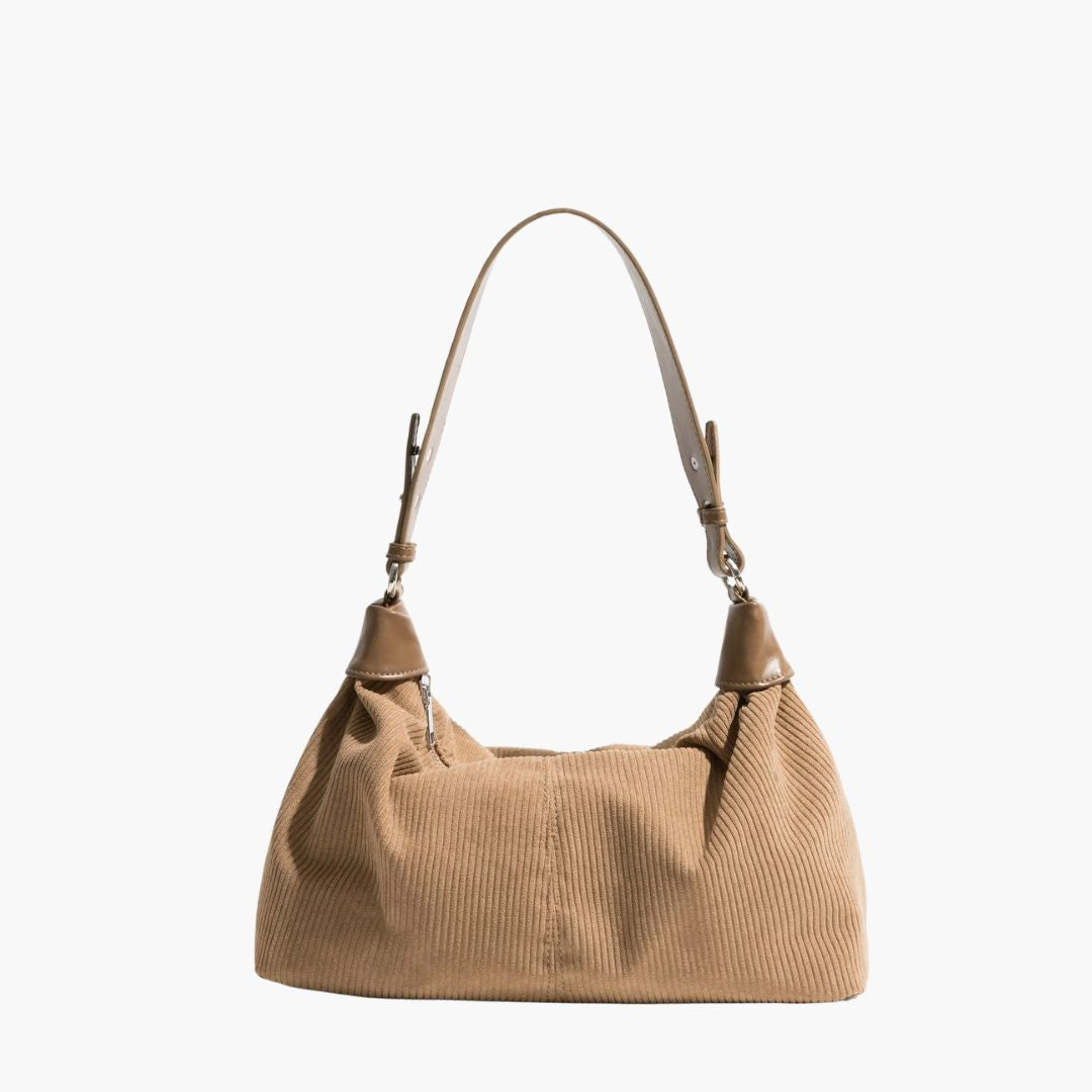 Aria Corduroy Shoulder Bag