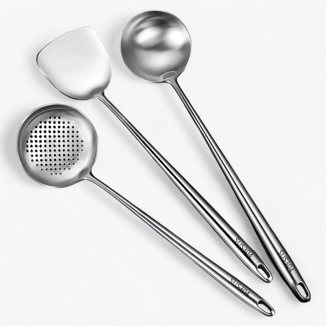 Stainless kitchen tools | Reliable and versatile cookware