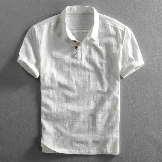 Brent | Linen Polo Shirt for Men