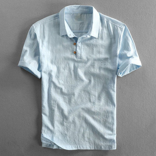 Brent | Linen Polo Shirt for Men