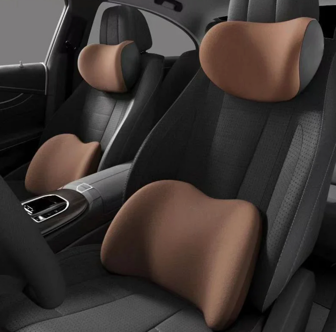 RelaxRide™ | Headrest and lumbar cushion - Drive in comfort