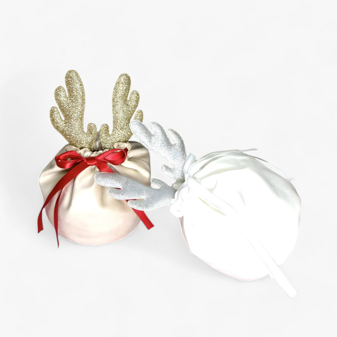 Sacchetto regalo Rudolph | Renna di velluto - La confezione perfetta per le feste