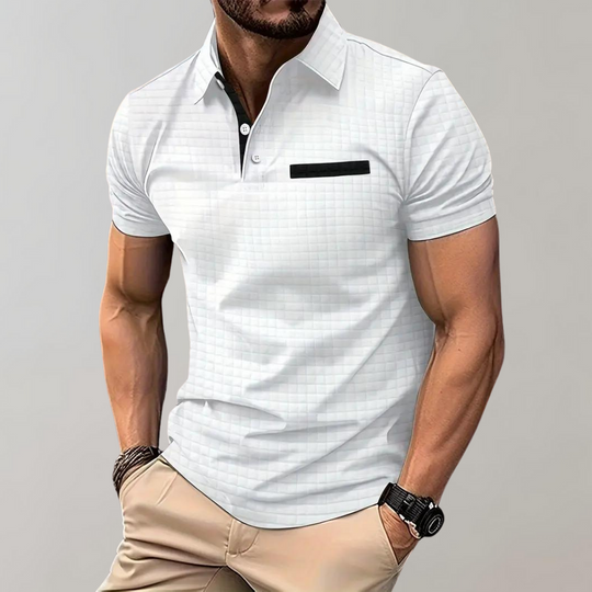 MAX - Elegant polo t-shirt for men