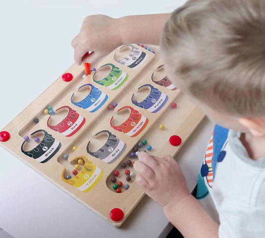 ColorQuest™ | Color and Number Maze Toy - Stimulates Cognitive Development