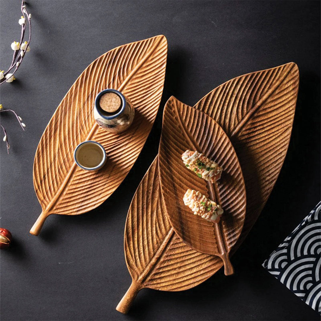 Sublime Dark Walnut Bench Adorned with Fine Leaf Patterns