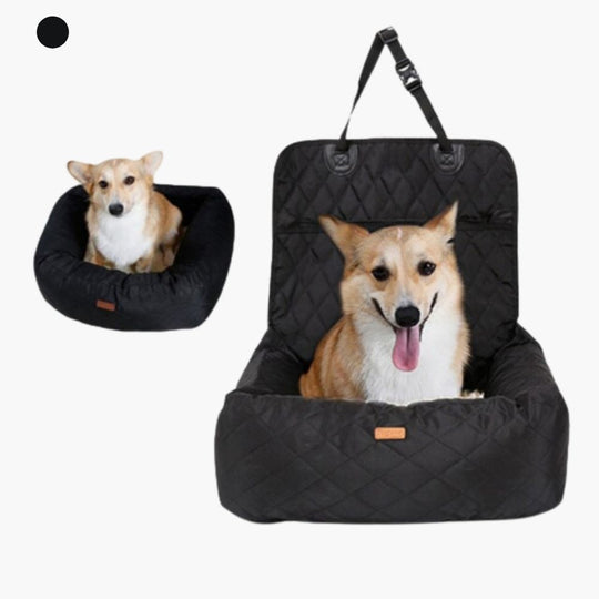 CozyNest - Dog Car Seat & Bed | Car Accessory - Double Function for Travel Comfort