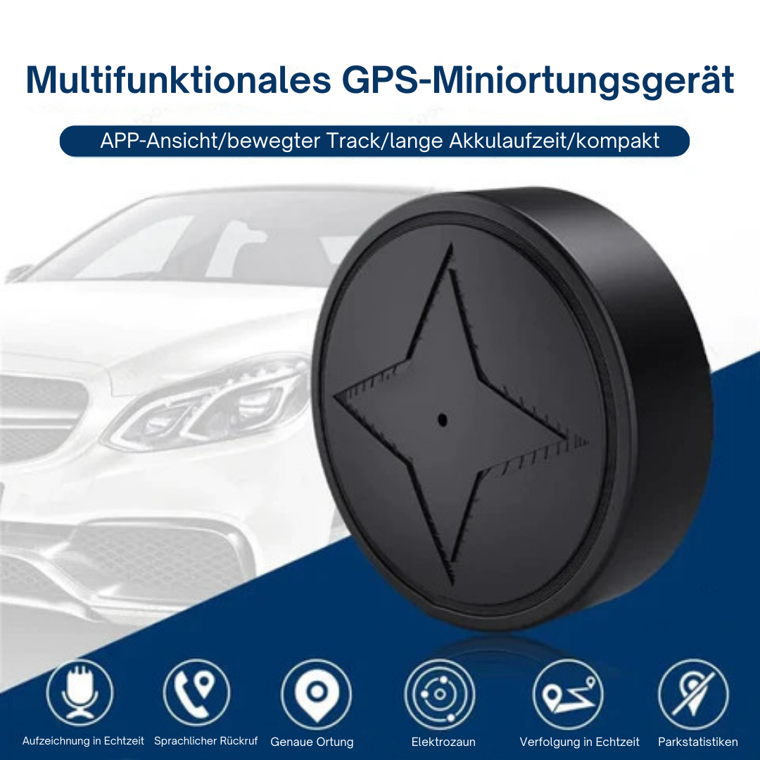 EasyTrack | Compact Wireless GPS Tracker - Convenient Magnetic Mount for Easy Attachment