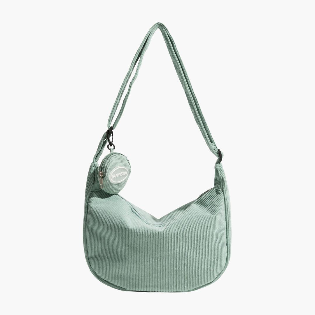 Elara Corduroy Shoulder Bag