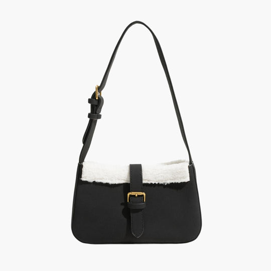 Emily Faux Fur Shoulder Bag