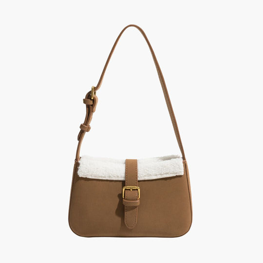 Emily Faux Fur Shoulder Bag