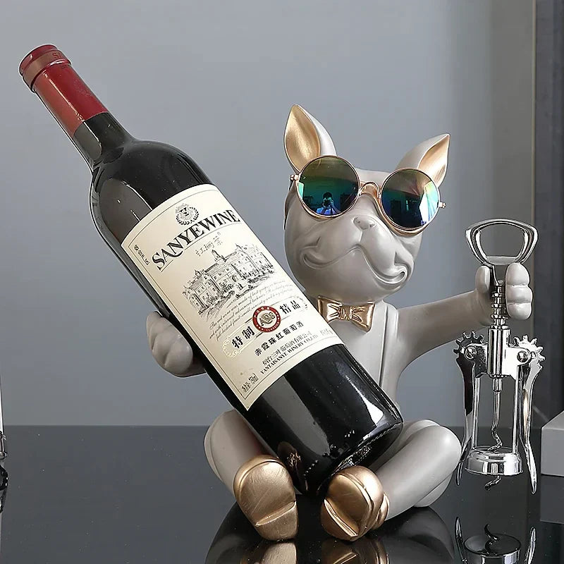 ServiPup | Décoration de Chien - Pour le Rangement du Vin