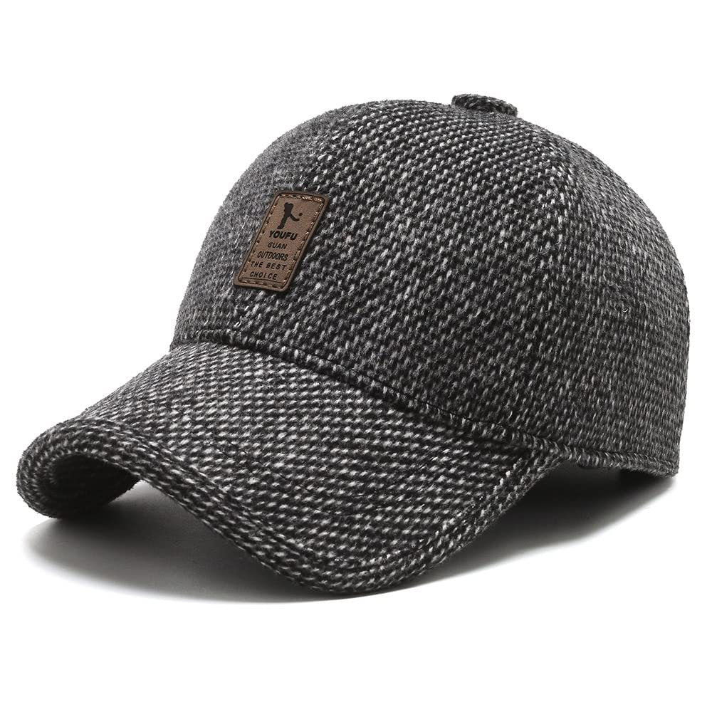 SnapHat™ | Knitted Winter Baseball Cap - Warmth & Style Combined for Cold Weather