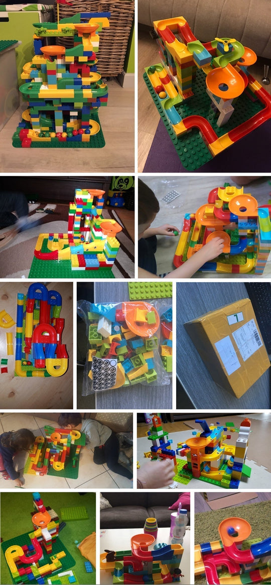 BlocksTrack™ | Create Your Own Race Track - Creative Fun with Building Blocks