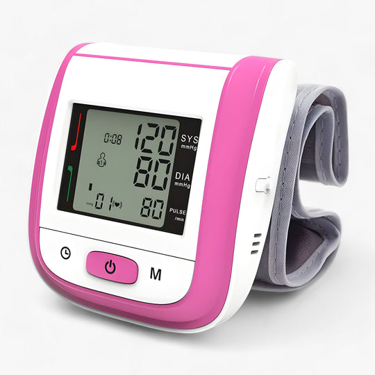 HealthMate | Wireless Wrist Blood Pressure Monitor - Quickly and Easily Keep Track of Your Health