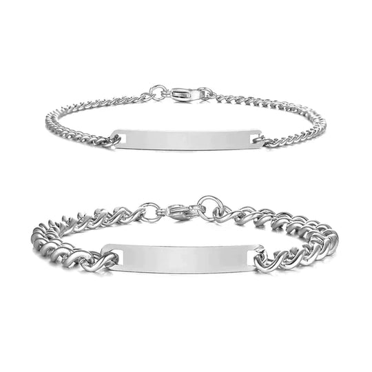 Liebes | Bracelet Set - Sentimental Engravings for Precious Moments