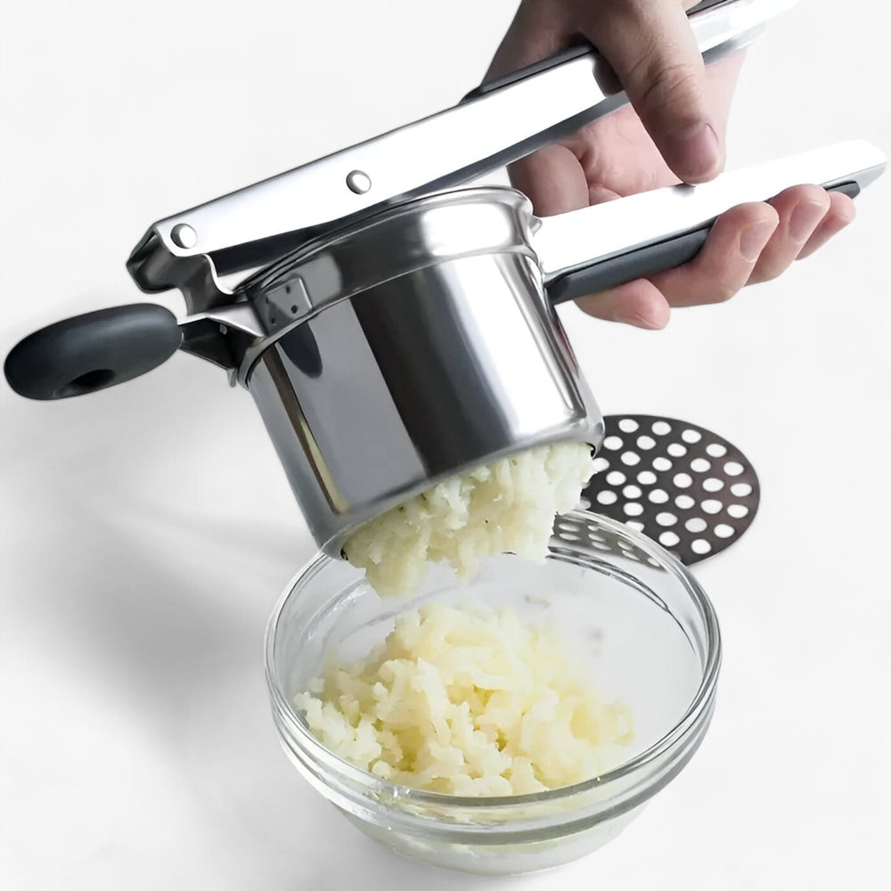 Interchangeable disc potato grater