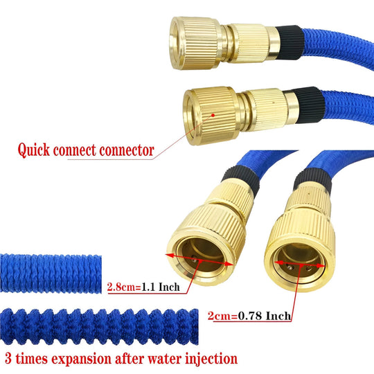 Aqua | Hose for watering gun - Adjustable pressure for powerful cleaning