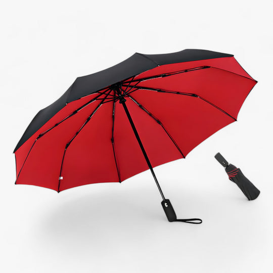 Folding Umbrella | Windproof Parasol - Large and Durable for All Weather